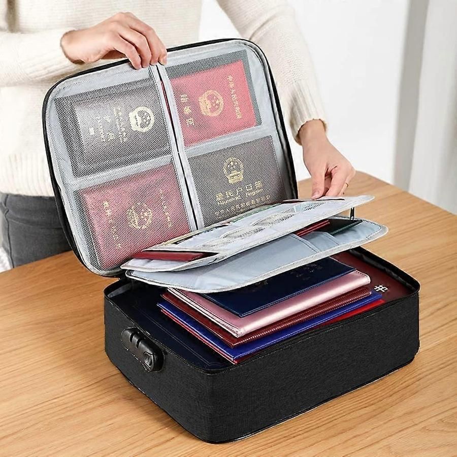 Waterproof Portable Document Storage Bag Travel Organizer