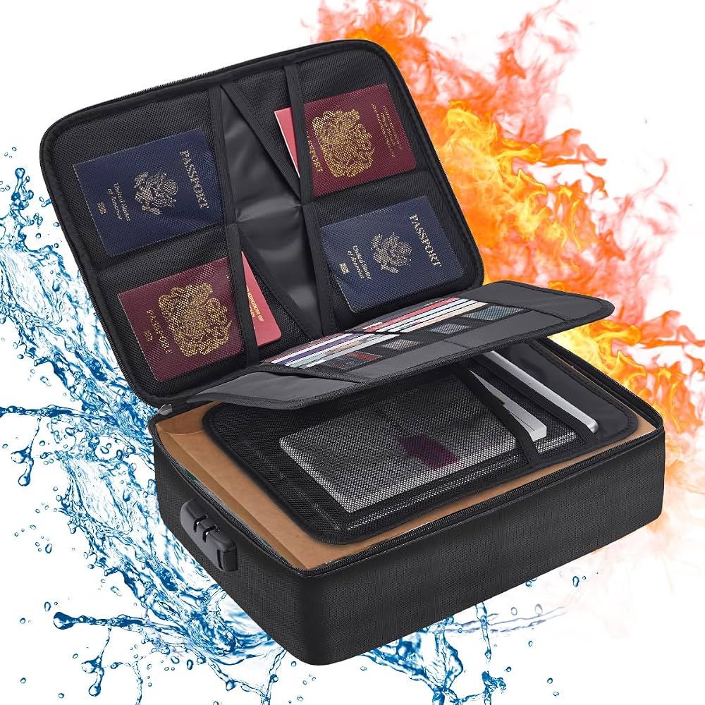 Waterproof Portable Document Storage Bag Travel Organizer