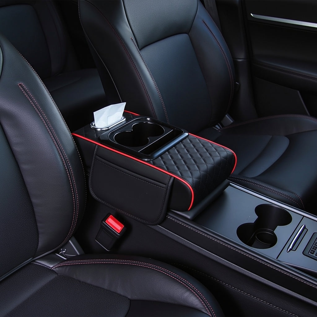 Leather Armrest Cover for Car